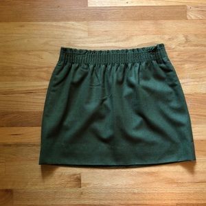 JCREW wool skirt
